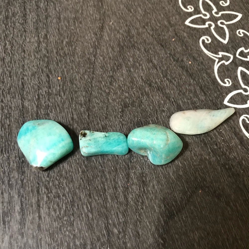 4 pieces of amazonite - Picture 4 of 6